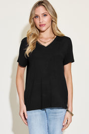 V-Neck High-Low T-Shirt - PREORDER