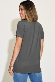 V-Neck High-Low T-Shirt - PREORDER