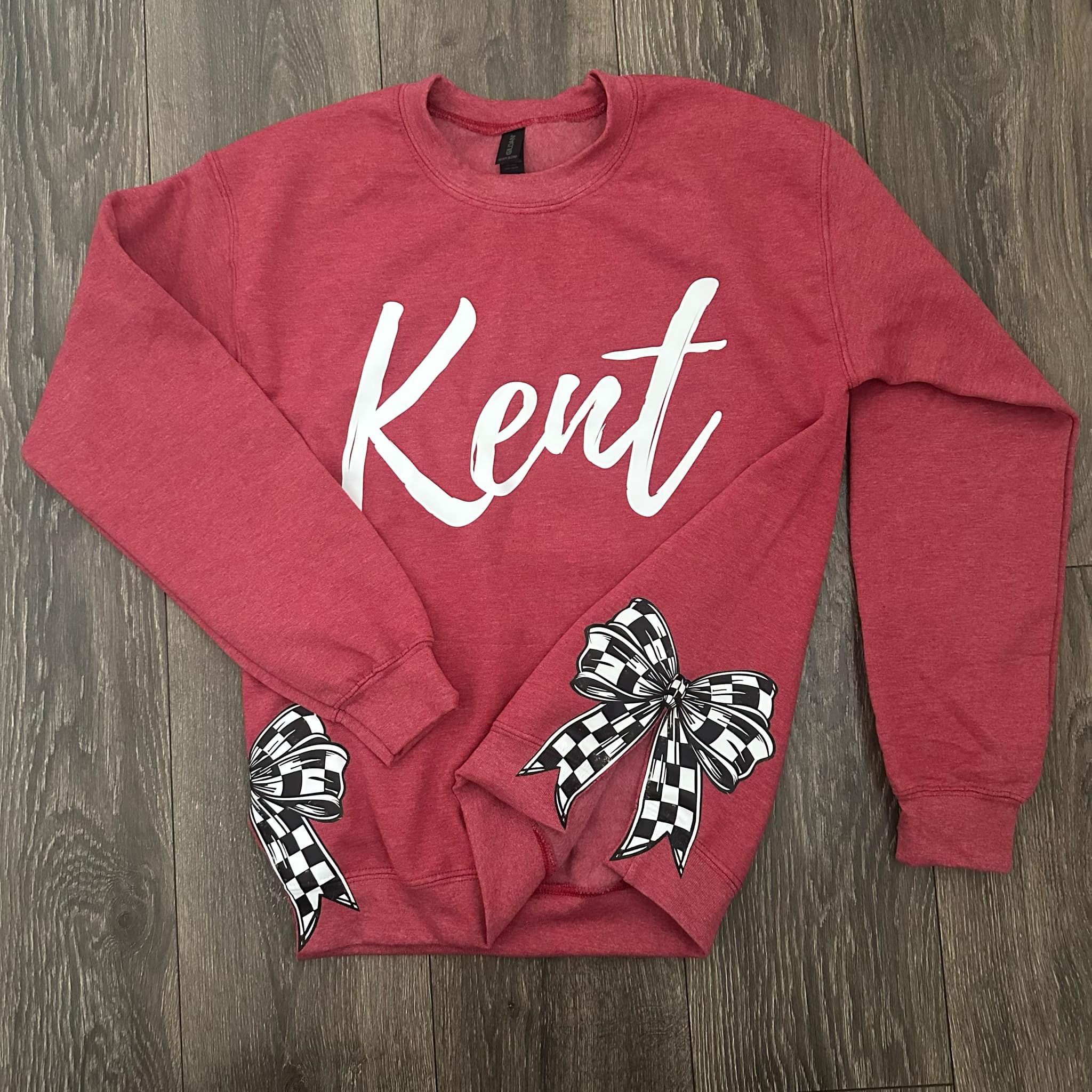 Kent Graphic Bow Crewneck Sweatshirt - PREORDER
