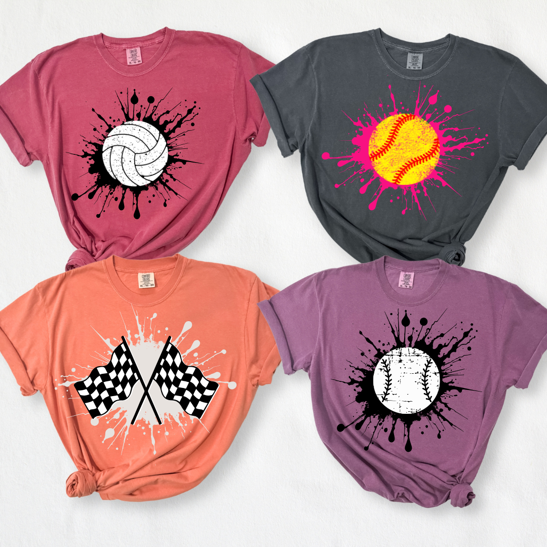Sports Splatter Tee