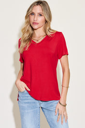 V-Neck High-Low T-Shirt - PREORDER