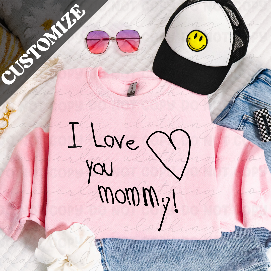 Customizable Keepsake Tee/Crewneck