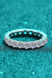 Charmed Moissanite Ring - Band Only