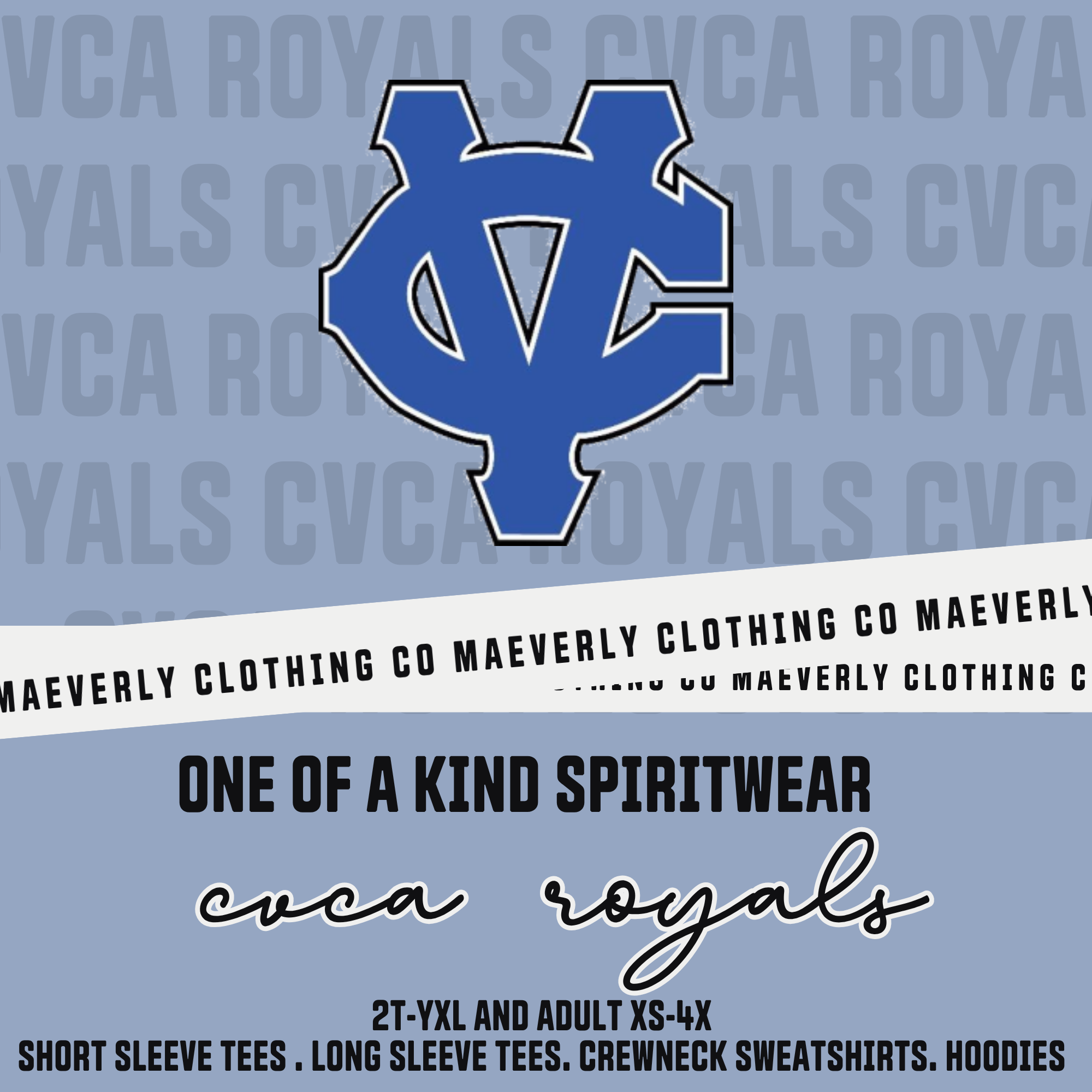 CVCA Royals Spiritwear