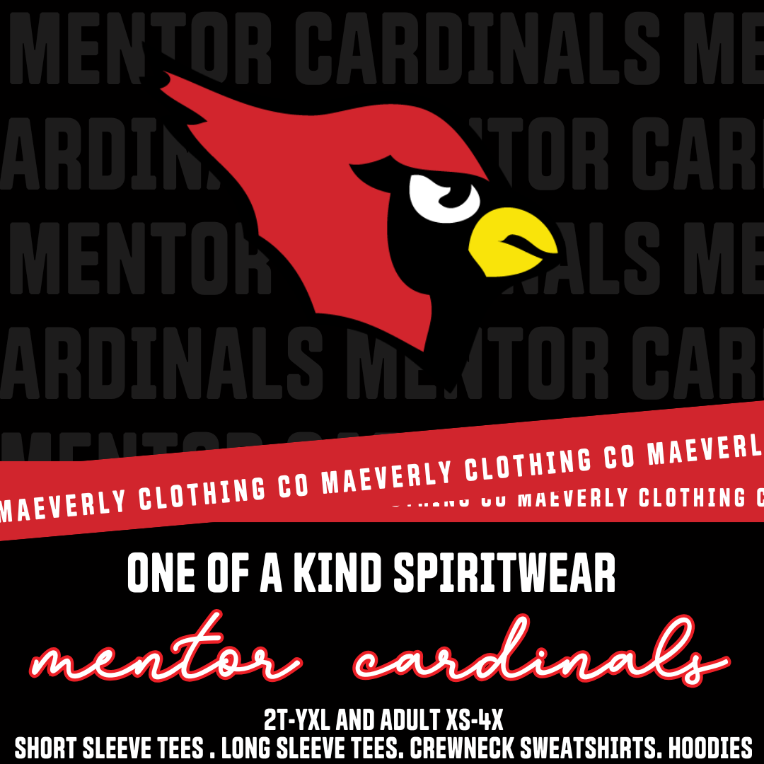 Mentor Cardinals Spiritwear