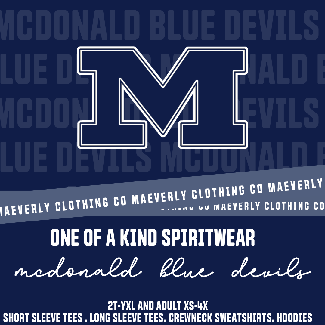 McDonald Blue Devils Spiritwear