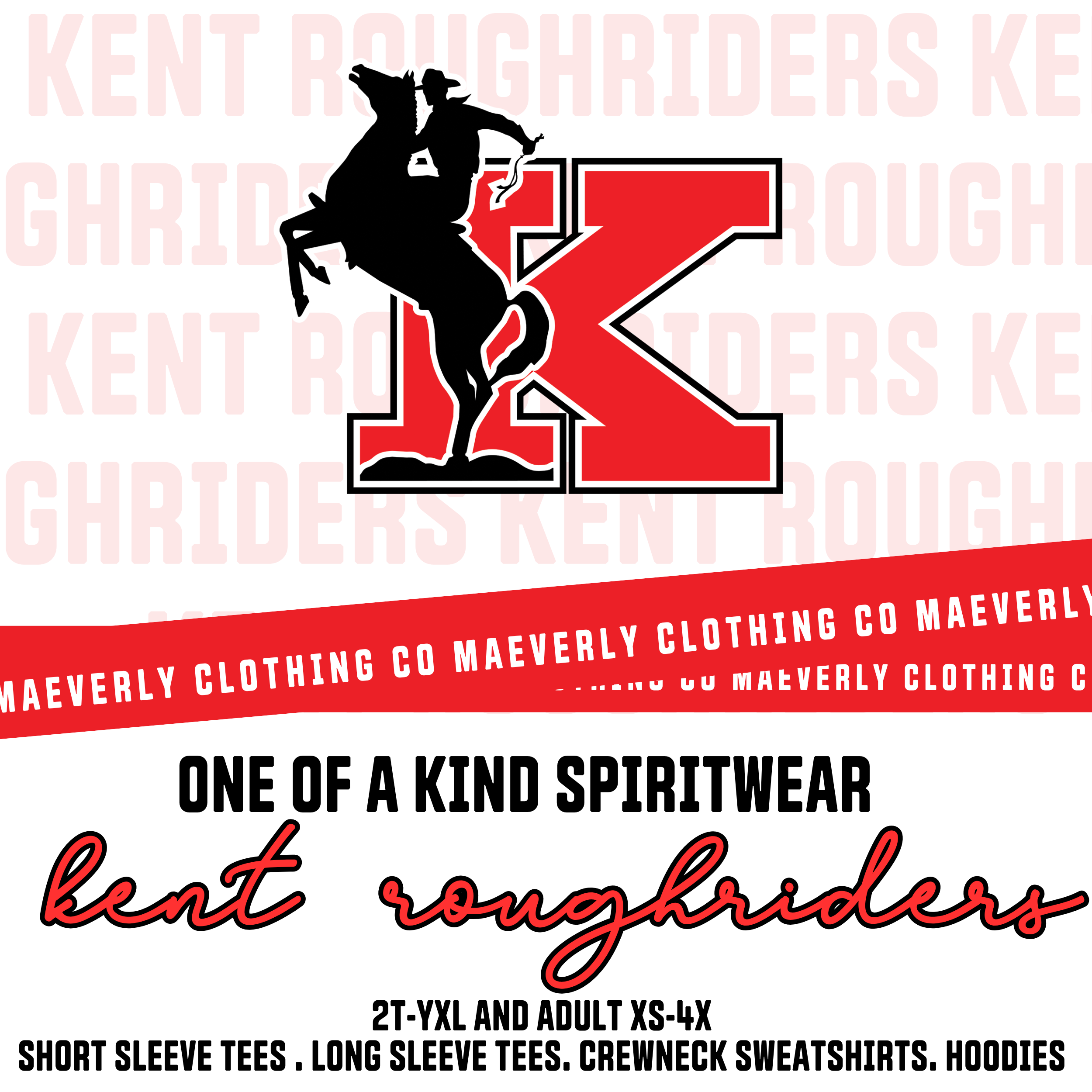 Kent Roughriders Spiritwear