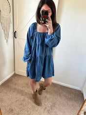 Denim Dreamer Dress - PREORDER