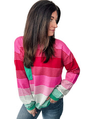 Peppermint Pop Sweater - PREORDER