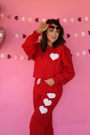 Love Day Heart Sweatshirt/Joggers [can purchase separately]