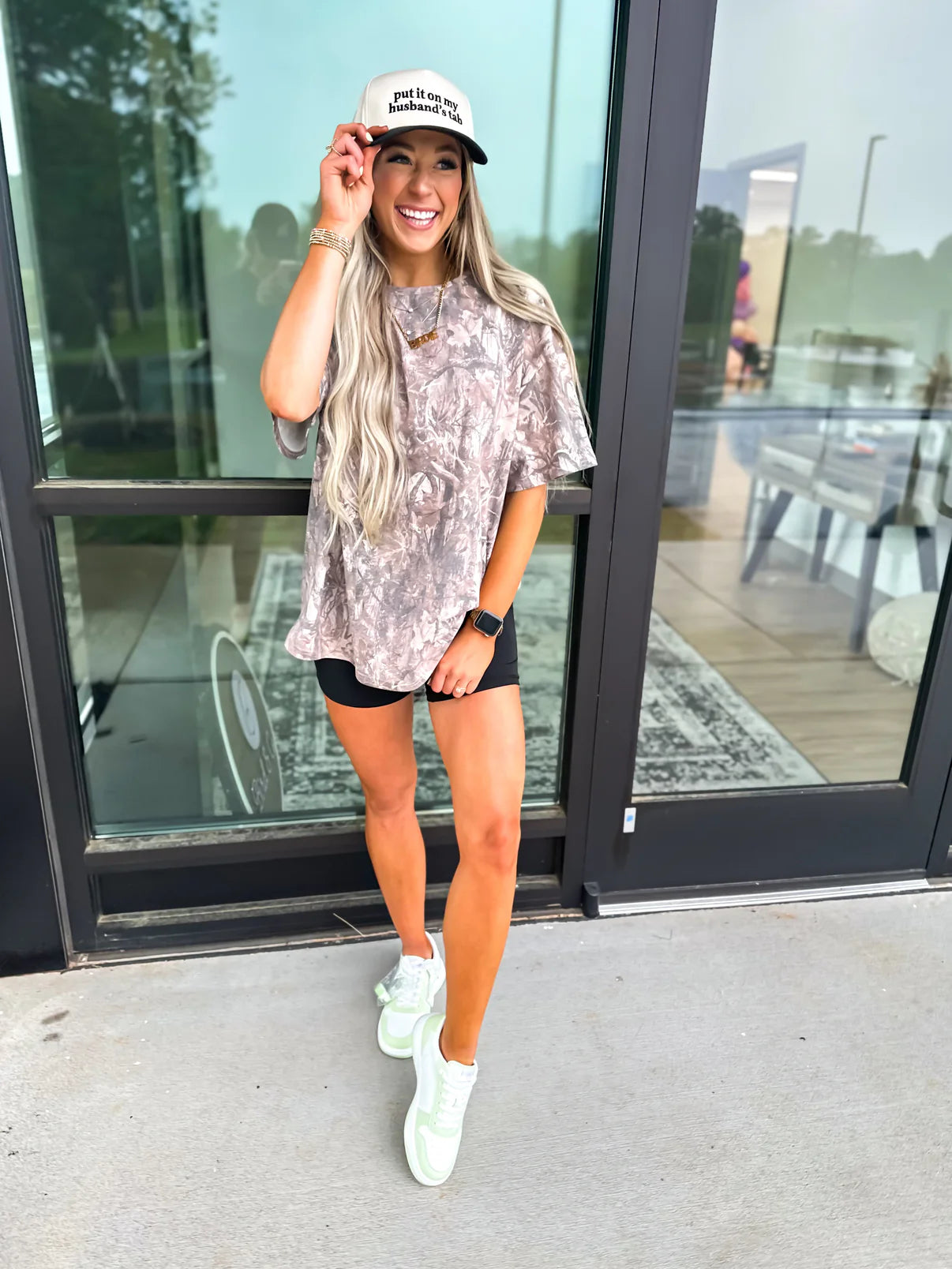 Dark Camo Oversized Tee - PREORDER