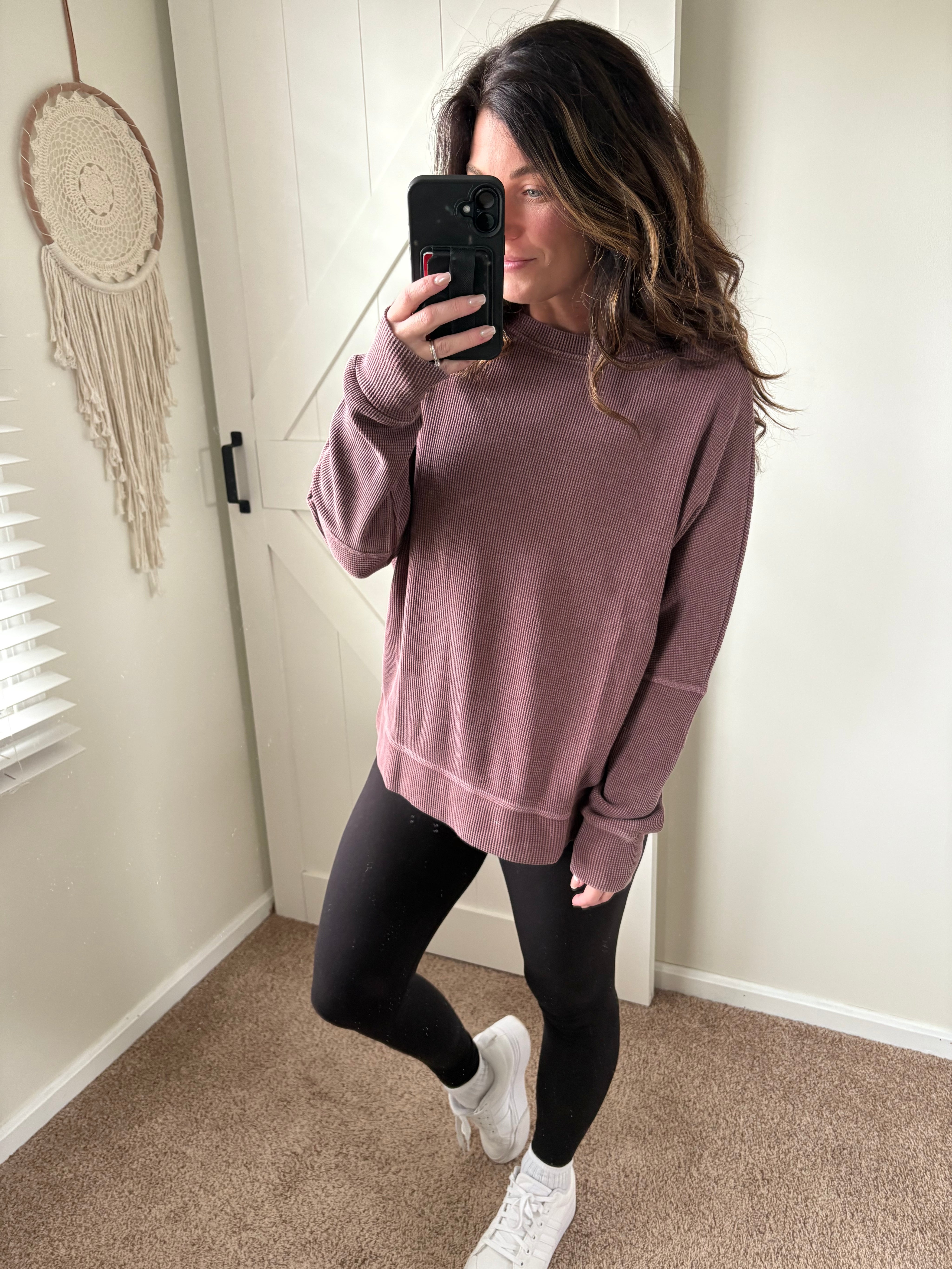 Waffle Worn-In Pullover PREORDER