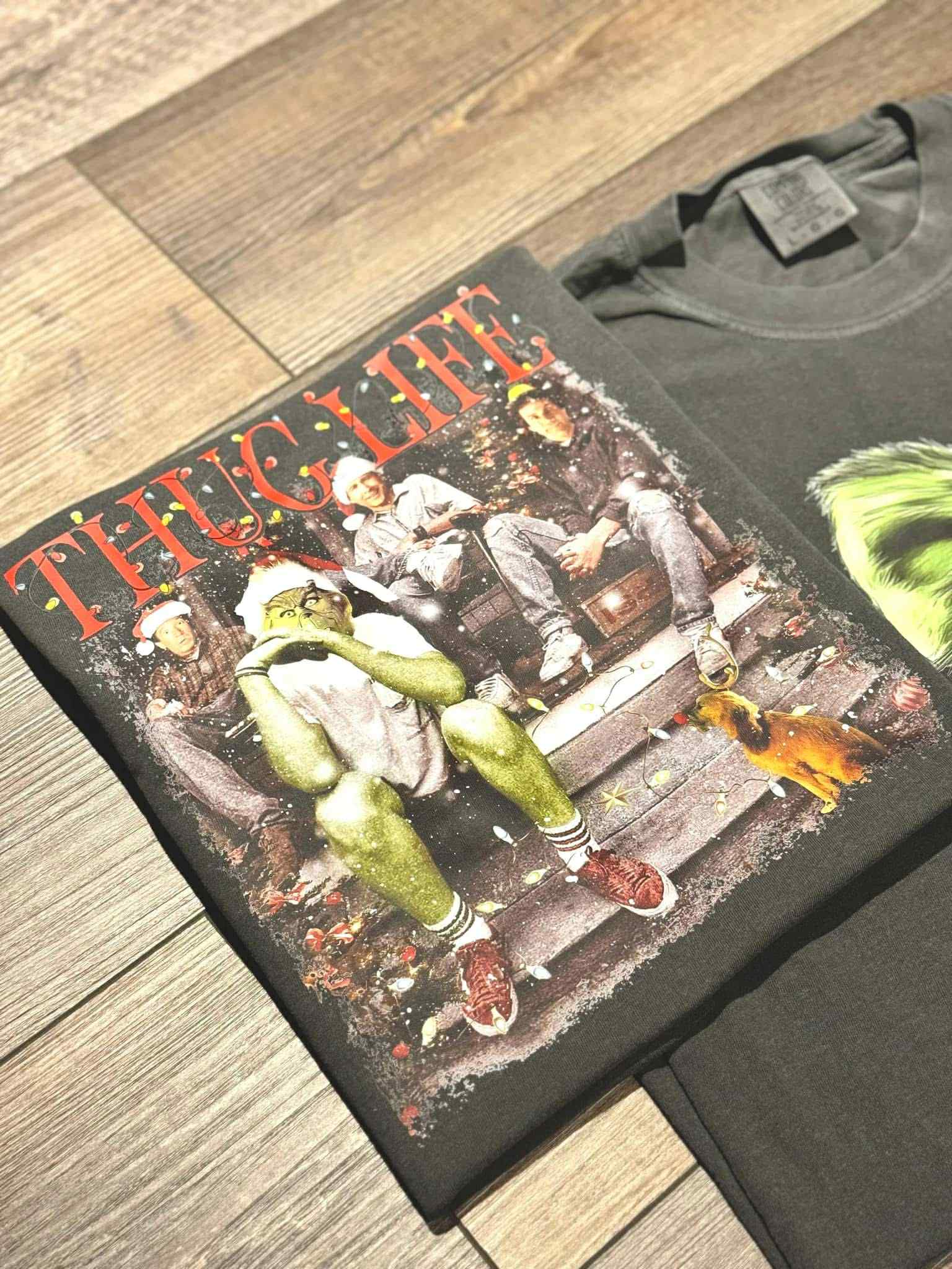 Christmas Thug Life Tee/Crewneck