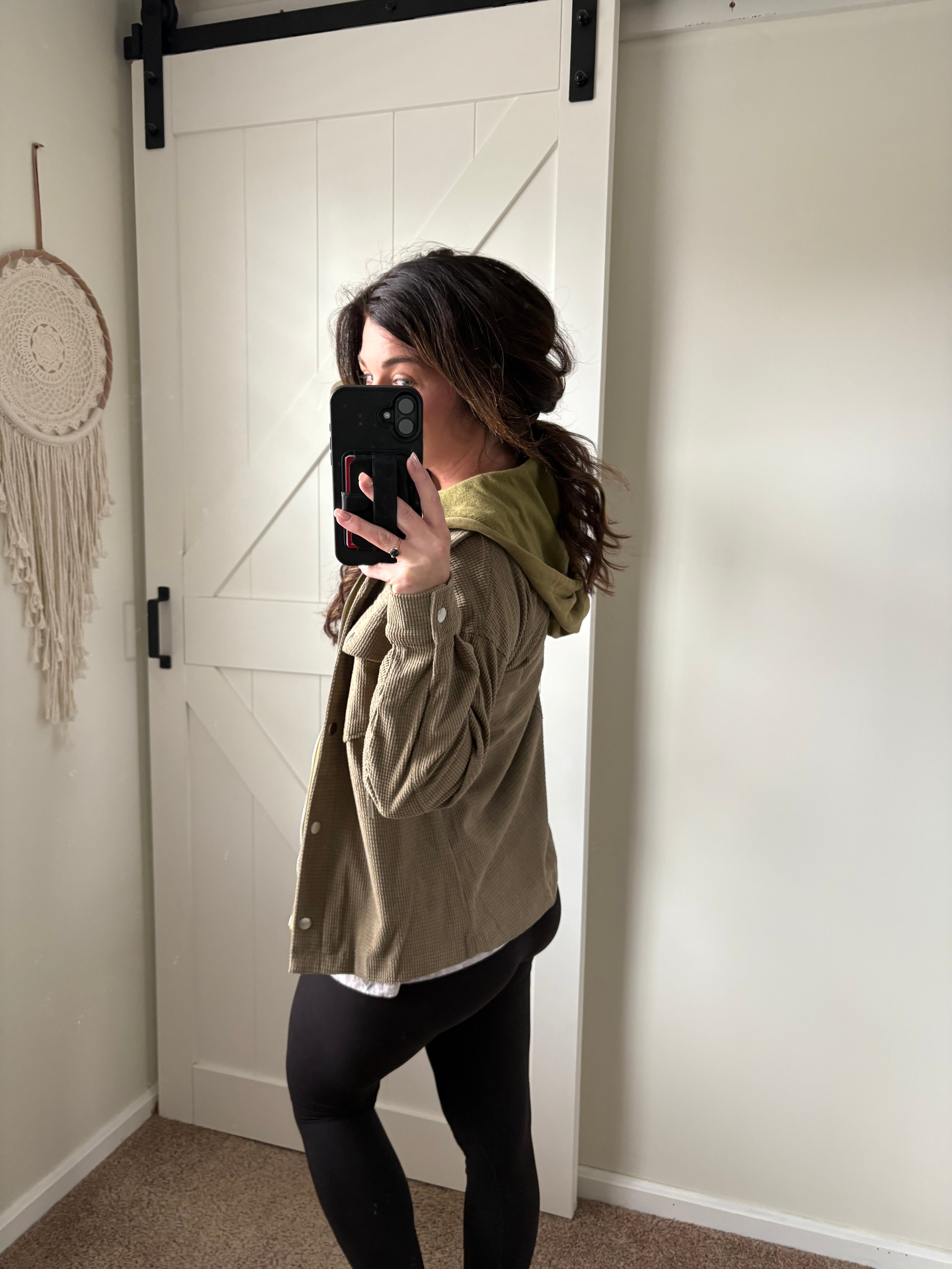 Cozy Grid Zip-Up Hoodie Jacket PREORDER