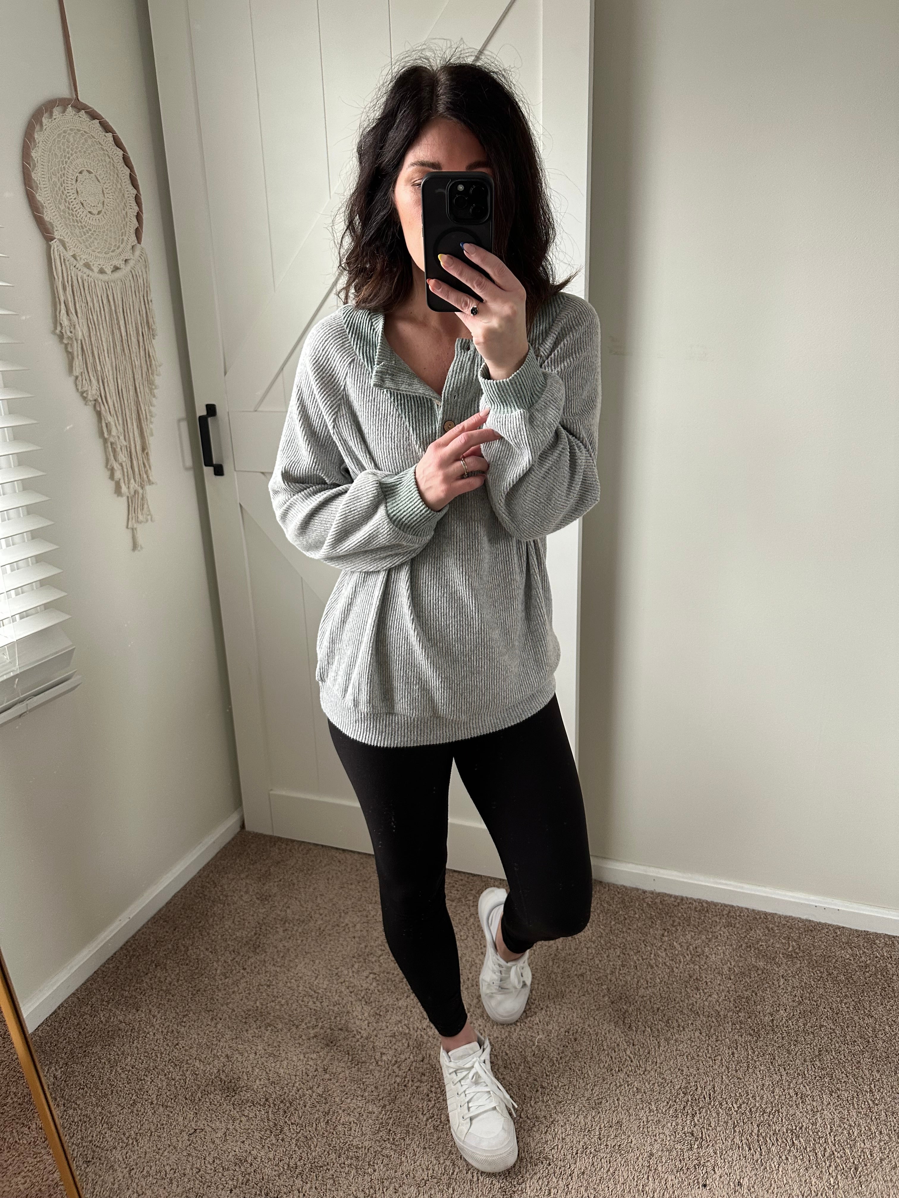 Cozy Days Henley - PREORDER