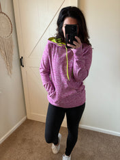 DOORBUSTER : Two Tone Fleece Hoodie