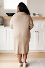 Bundled Beauty Turtleneck Sweater Dress
