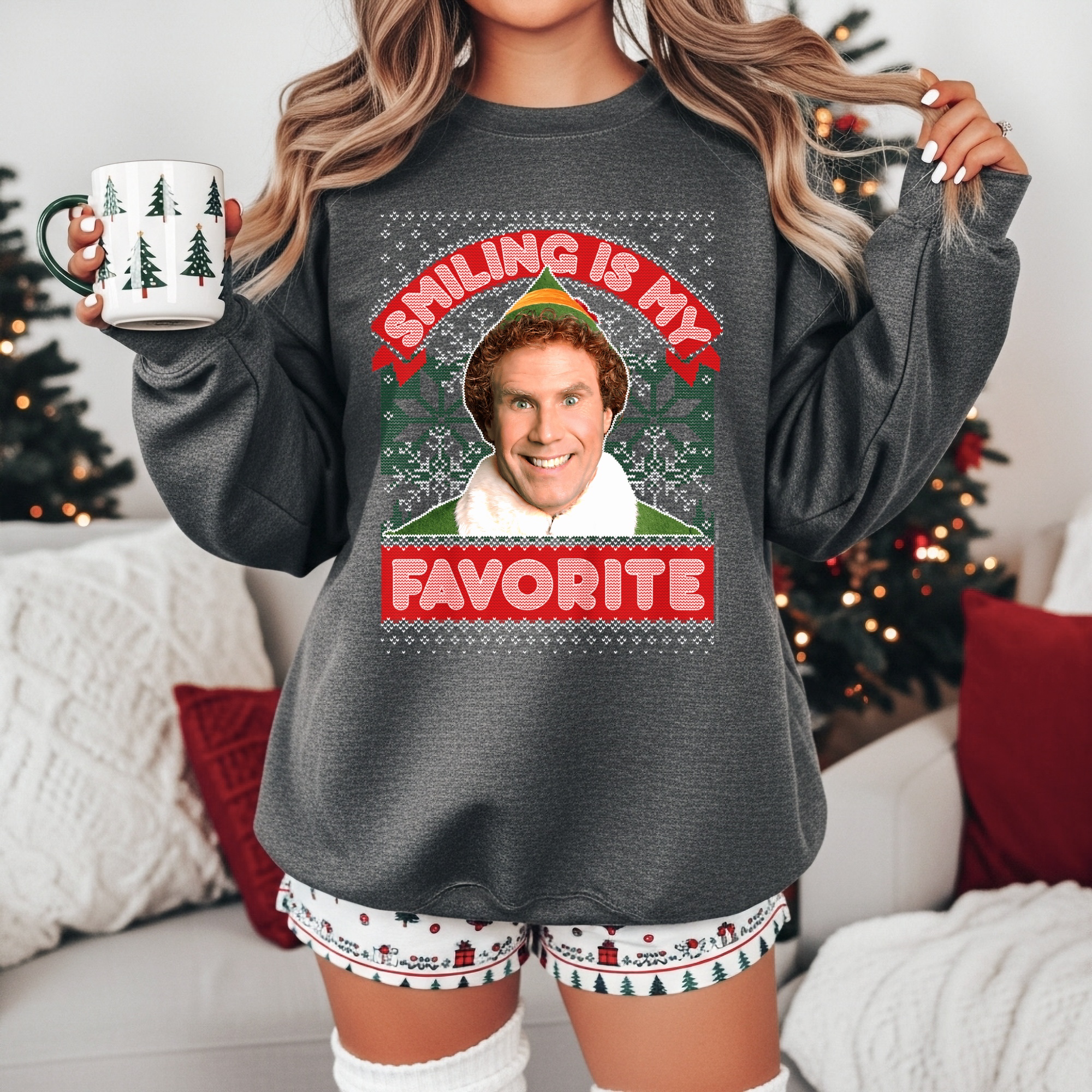 Smiling is my Favorite Tee/Crewneck