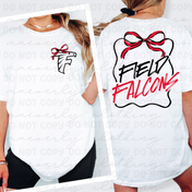 Field Falcons Grunge Graffiti Coquette Graphic Preorder
