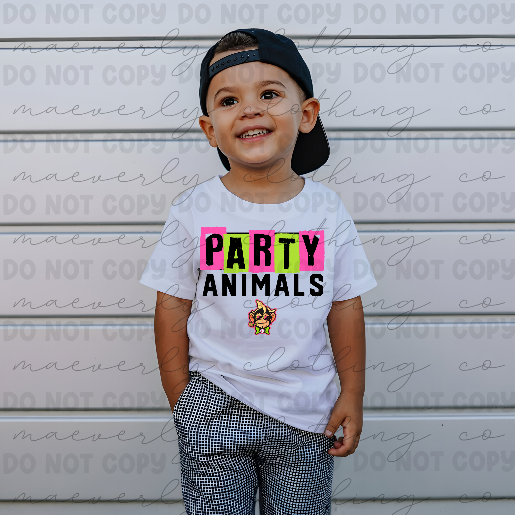 Party Animals Block Graphic