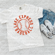 Lake Express Halftone Ball Graphic