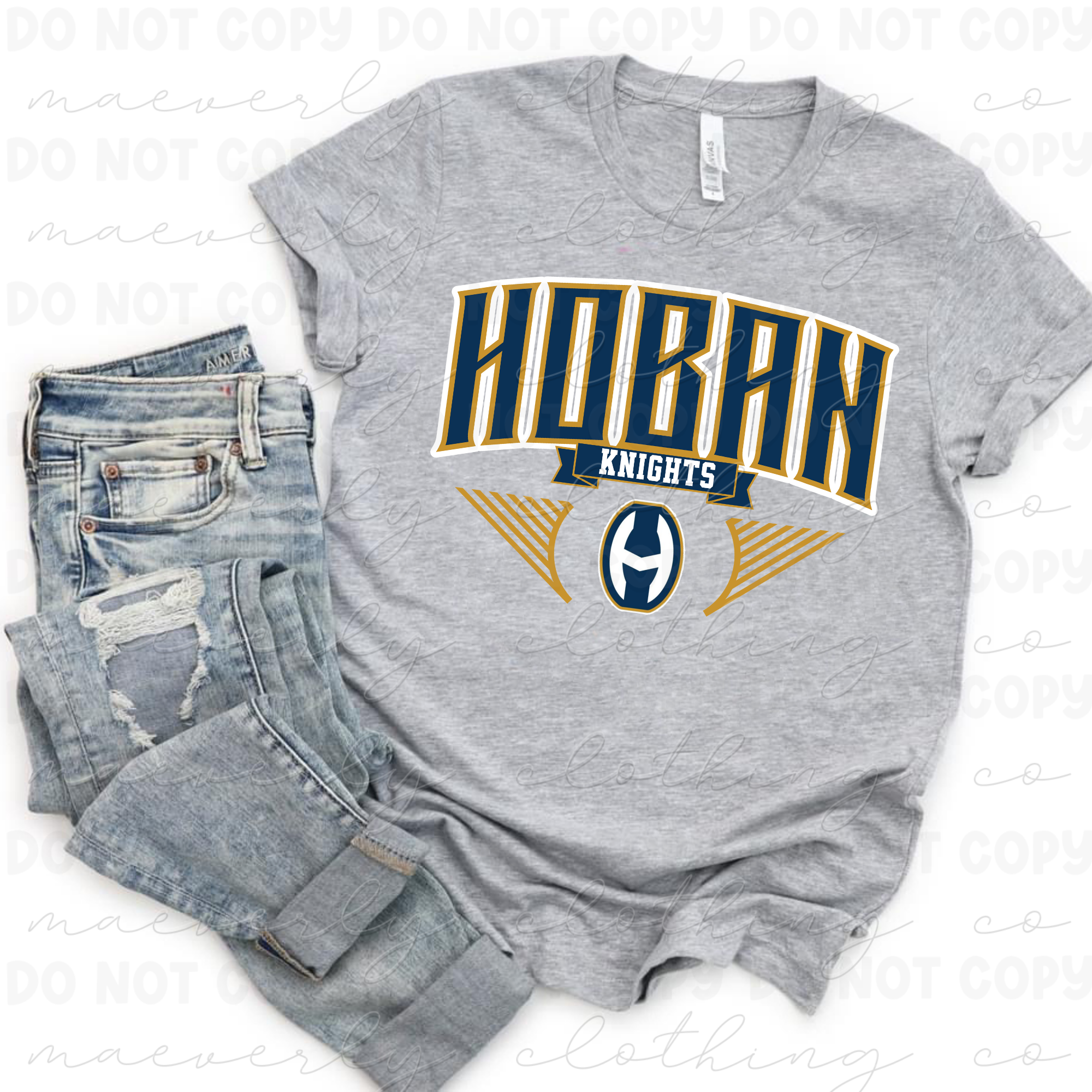 Hoban Knights Hometown Hype Tee/Crewneck