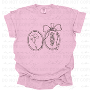 Custom Birth Month Locket Graphic