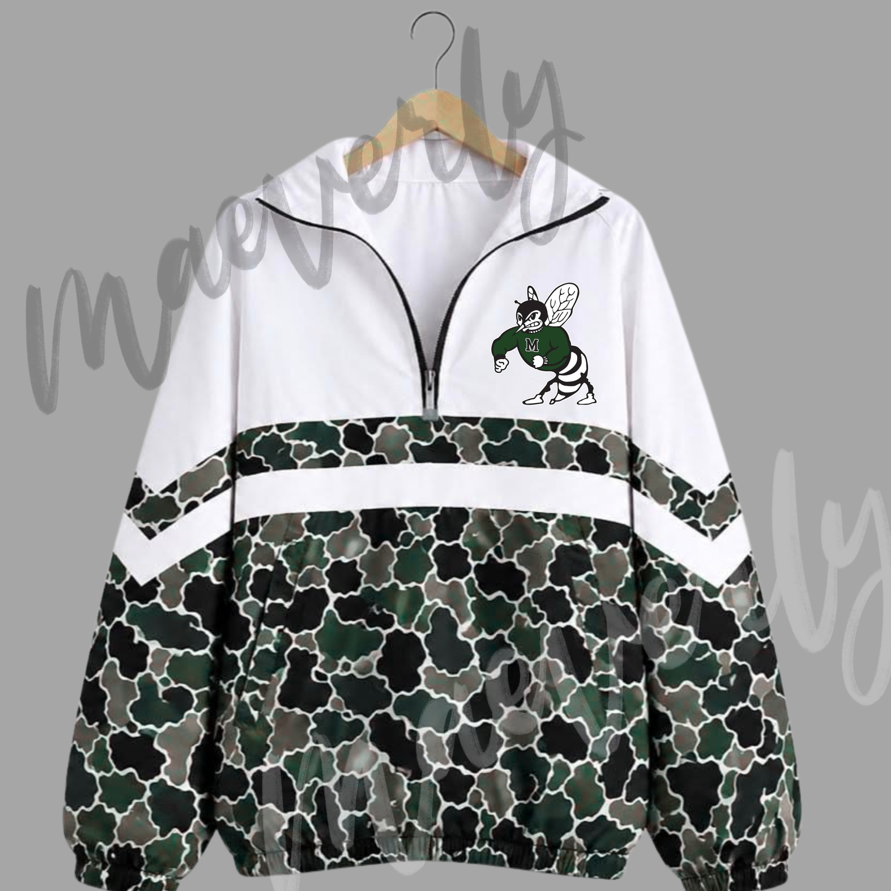 The Varsity Club Quarter Zip - Malvern Hornets Option 5 [ETA 5-6.5 weeks]