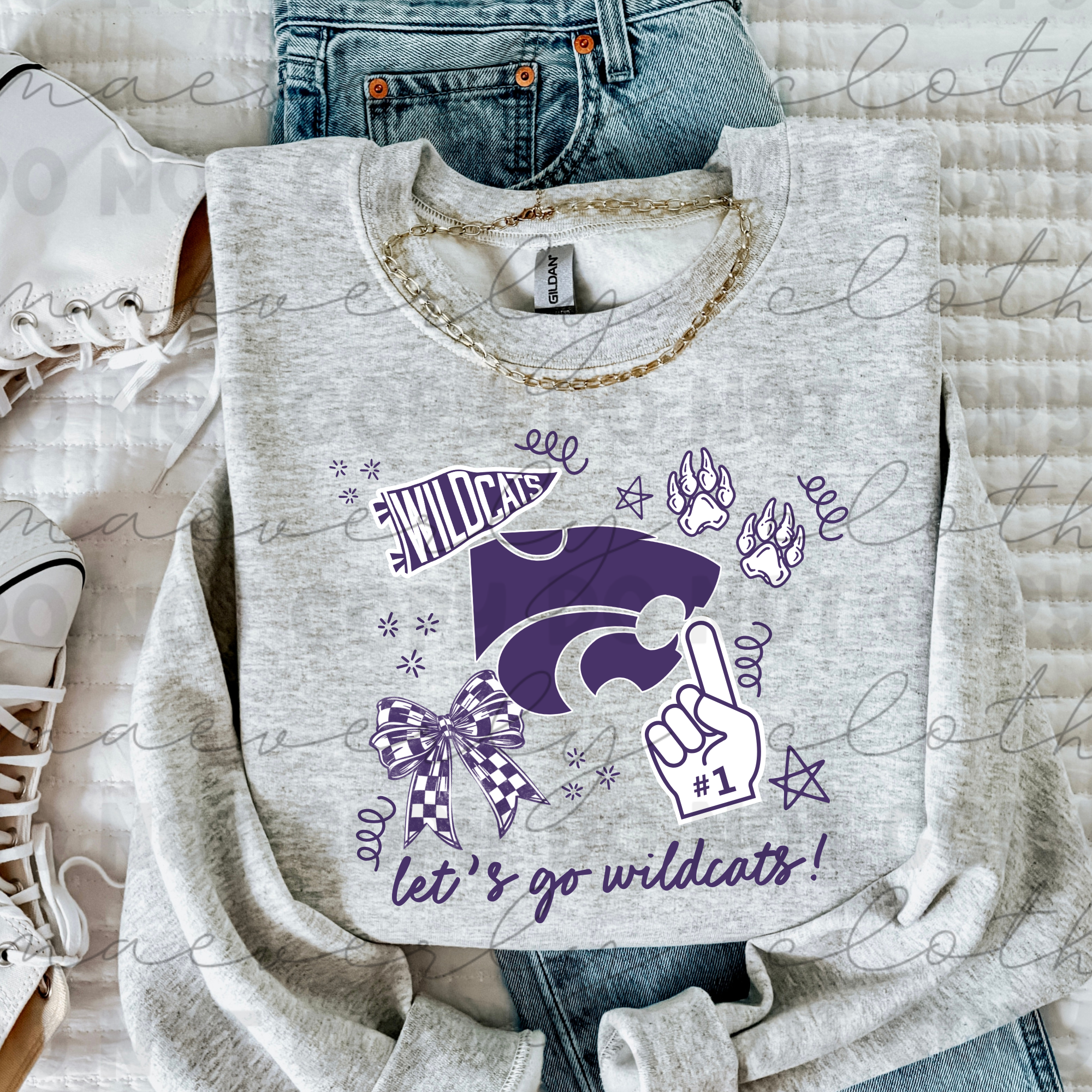 Keystone Wildcats Pep Rally Pick Tee/Crewneck