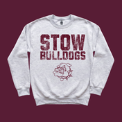 Monotone Mascot Graphic || Stow Cheer Fundraiser
