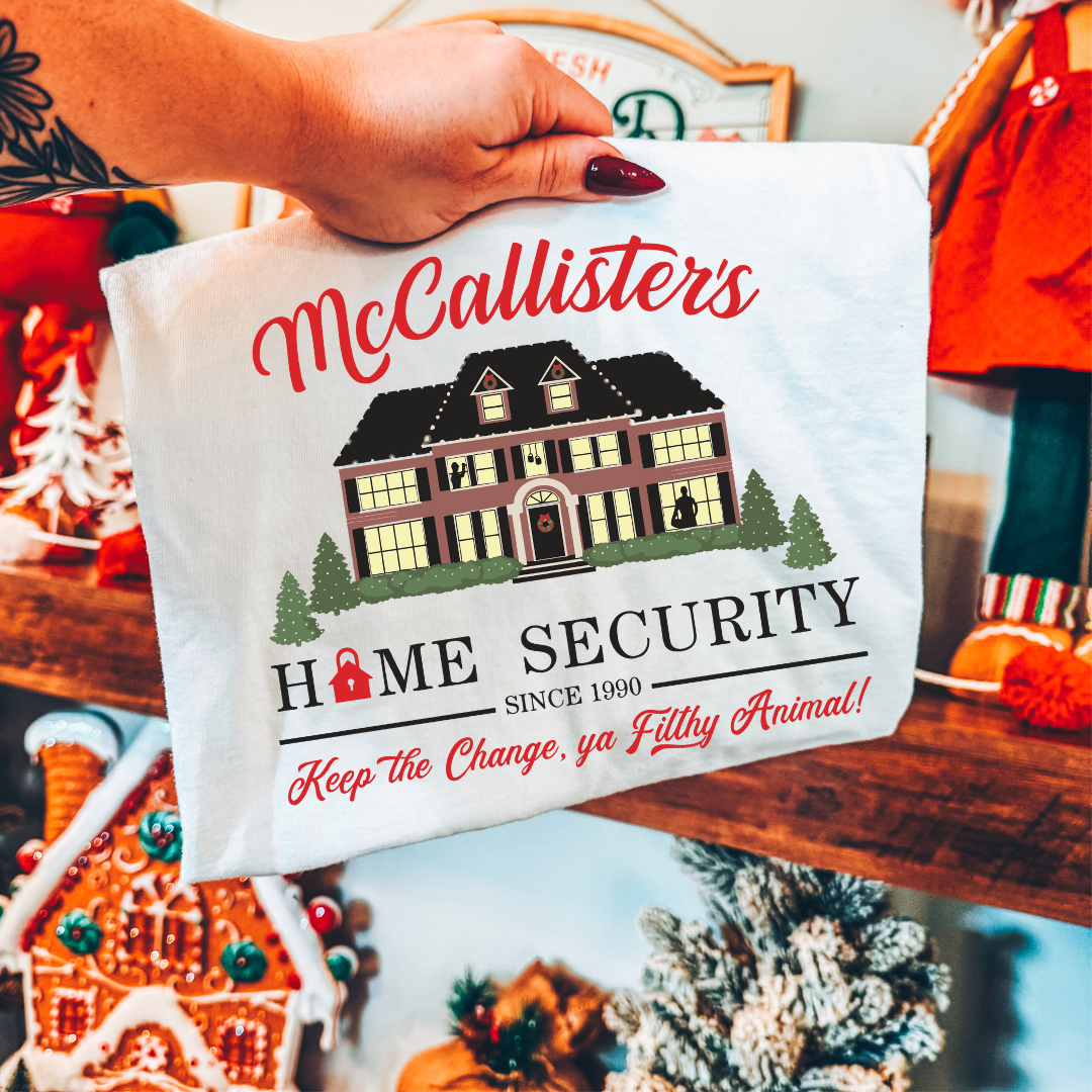 McCallister's Home Security Tee/Crewneck