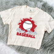 Ohio Reds Splatter Graphic