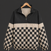 The Autumn Club Quarter Zip | Checkered After Dark Preorder [ETA 4-5.5 weeks]