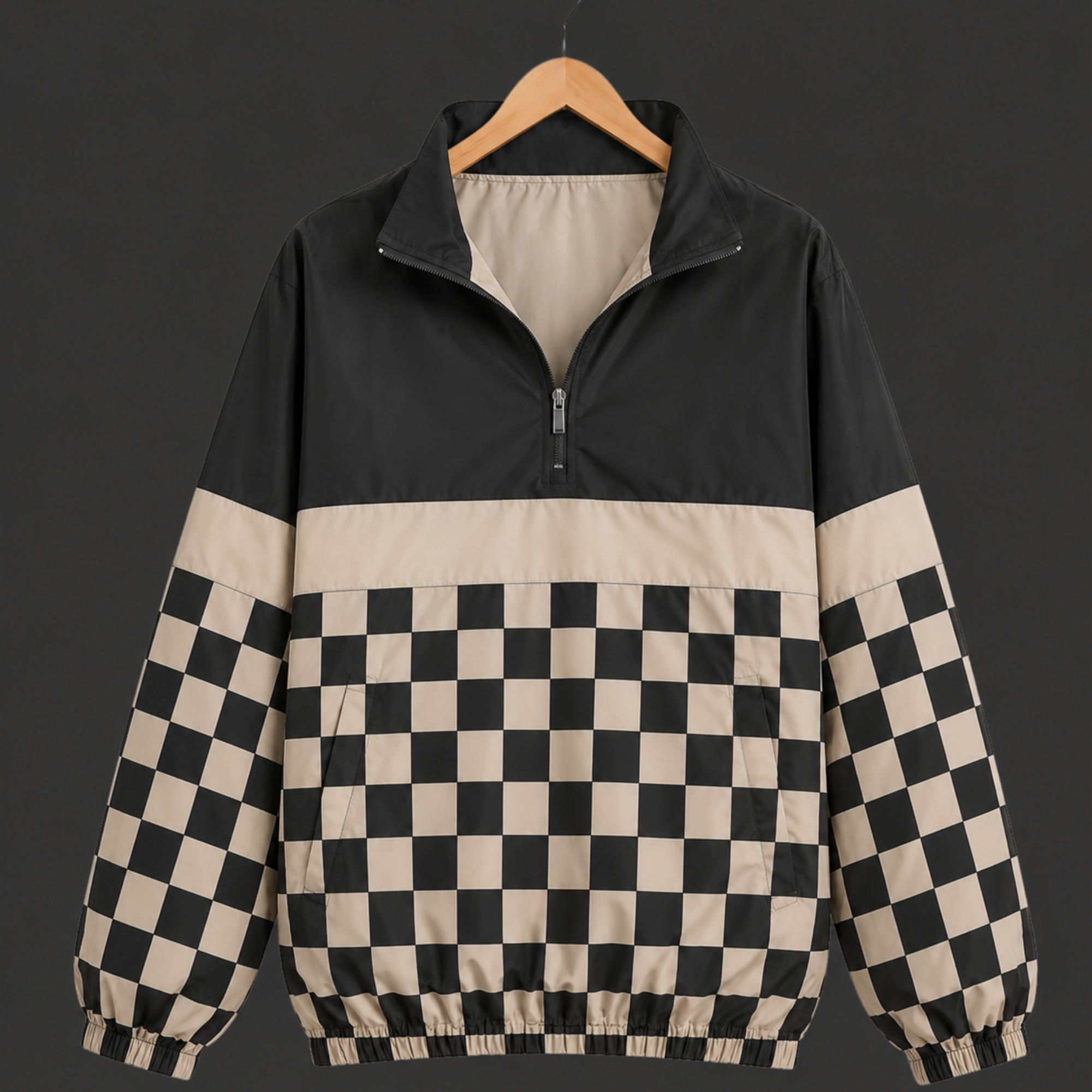 The Autumn Club Quarter Zip | Checkered After Dark Preorder [ETA 4-5.5 weeks]
