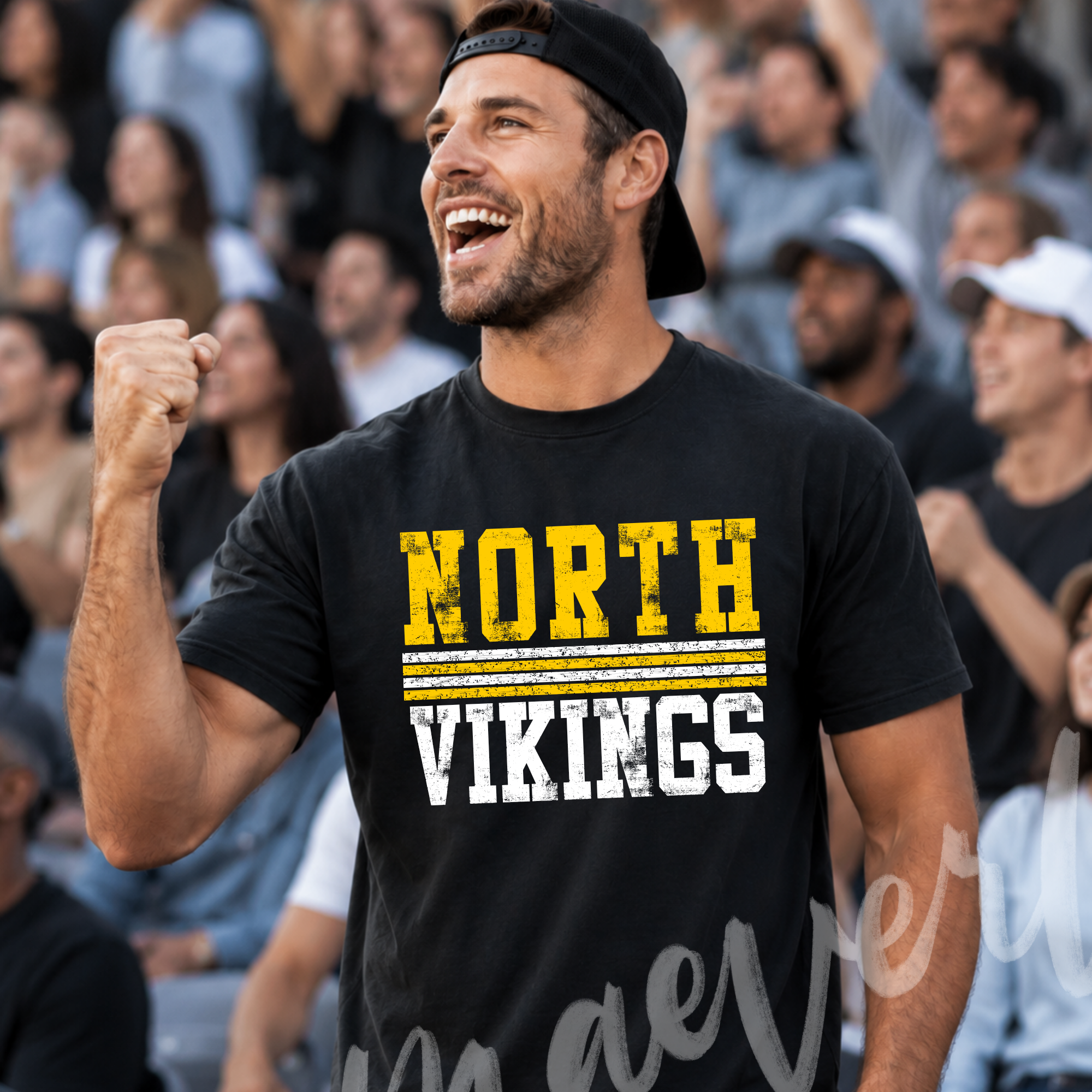 On The Edge Graphic || North Vikings