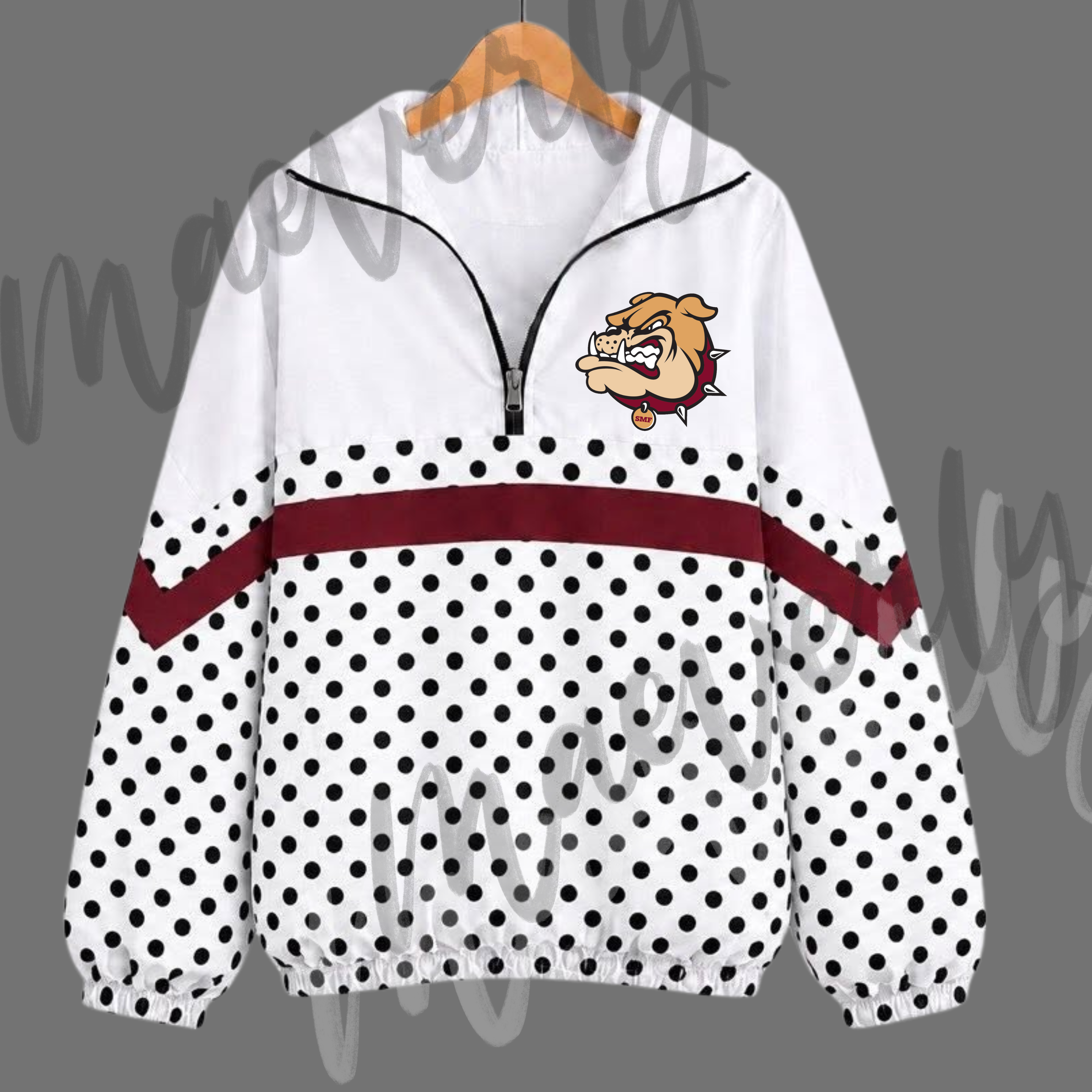 The Varsity Club Quarter Zip - Stow Bulldogs Option 12 [ETA 5-6.5 weeks]