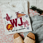 Walsh Warriors Pep Rally Pick Mascot Tee/Crewneck
