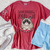 Love Stinks... Feed Me Valentine Tee/Crewneck