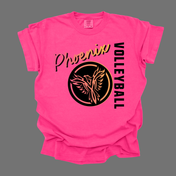 Slanted Bold || Phoenix Volleyball