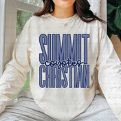 Summit Christian Stacked Tee/Crewneck