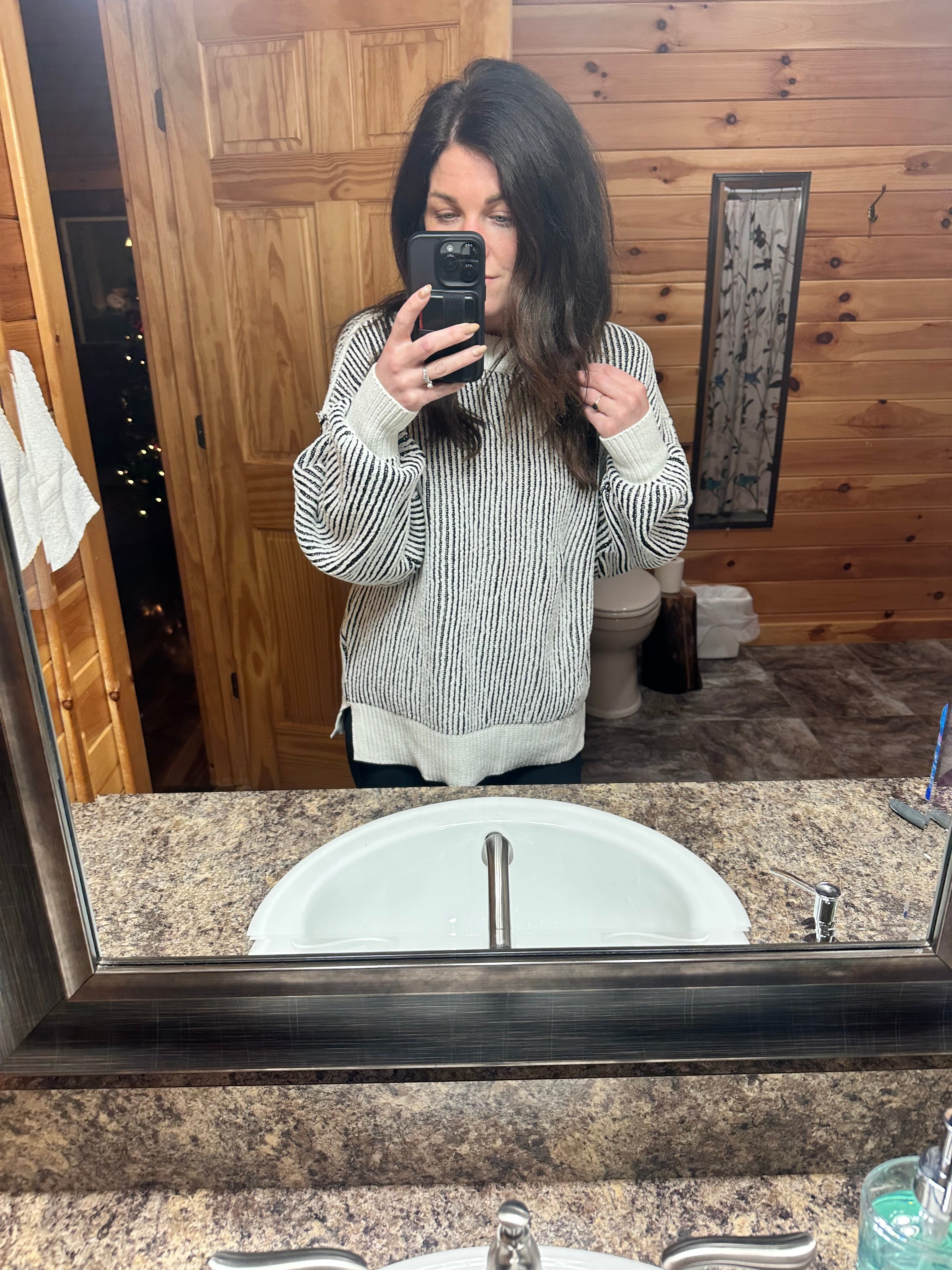 Cabin Charm Knit Sweater - PREORDER