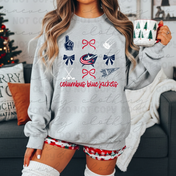 Your Team/Mascot Coquette Hockey Tee/Crewneck