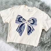 The Stacked Bow Graphic || McDonald Blue Devils