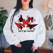 Mentor Cardinals Pep Rally Pick Mascot Tee/Crewneck
