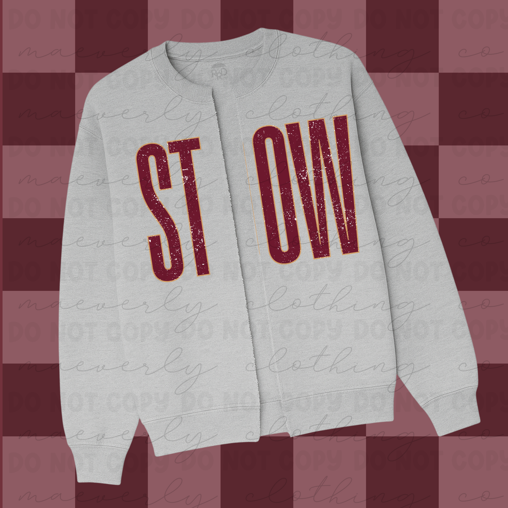 Stow Split Sweatshirt Cardigan