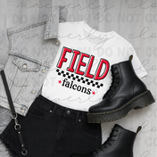 Field Falcons Checkered Pride Tee/Crewneck