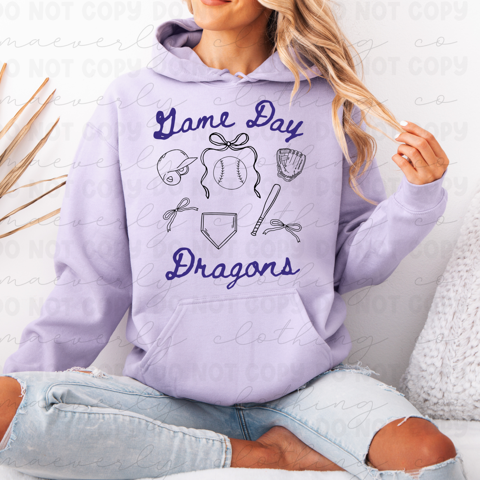 Dragons Cutesy Game Day Graphic