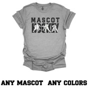 CUSTOM Cutout Mascot Sport Tee