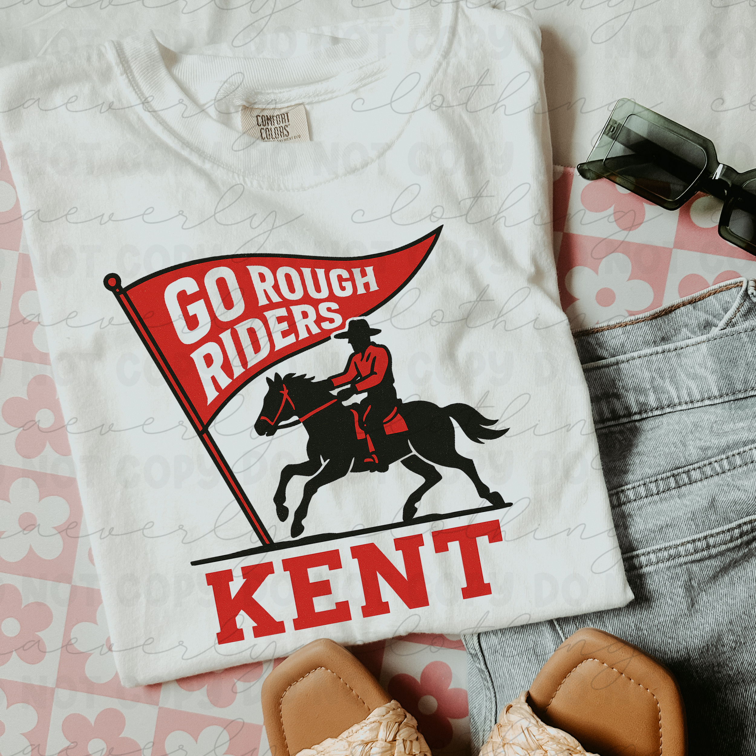 Kent Retro Roughrider Tee/Crewneck