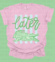 Later Gator Graphic